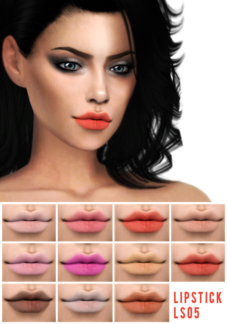 Katverseccs Lipstick Ls05 Sims 4 Maxis Match Sims 4 Sims 4 Maxis Images And Photos Finder